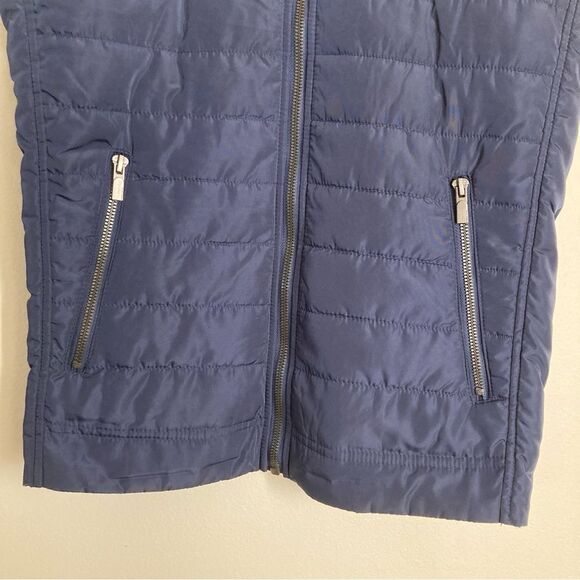 Zara Men's Medium Navy Quilted Vest - Picture 3 of 8